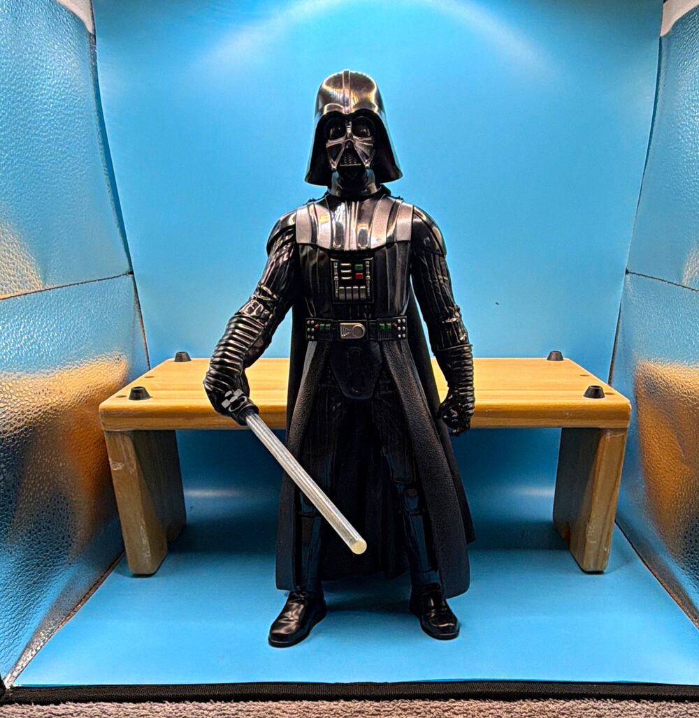 Hasbro Star Wars Darth Vader Action Figure, Lightsaber 2022 lights up and talks.